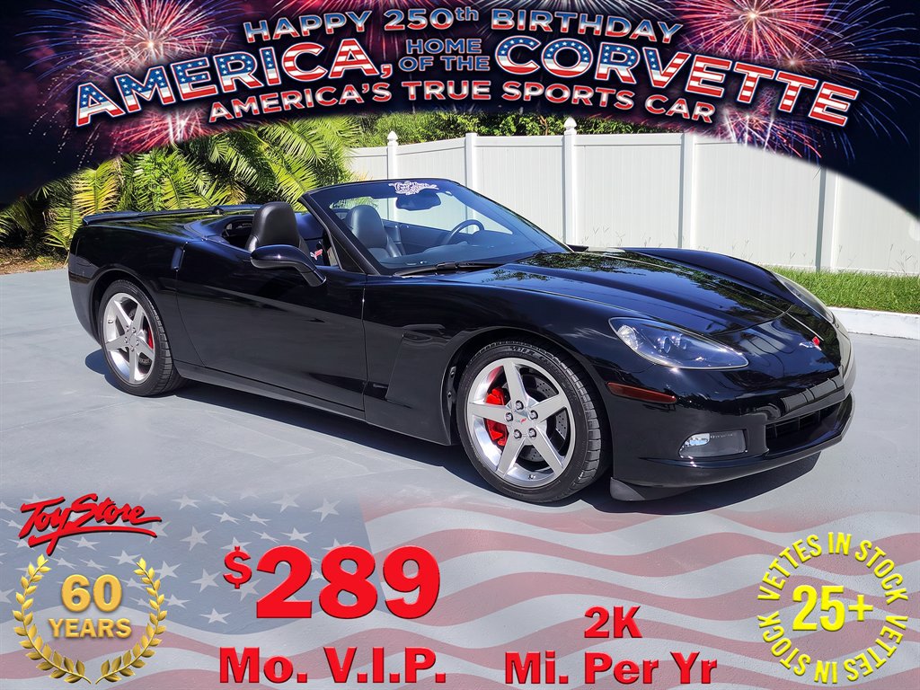Used 2005 Chevrolet Corvette Convertible w/ Preferred Equipment Group RWD image 1