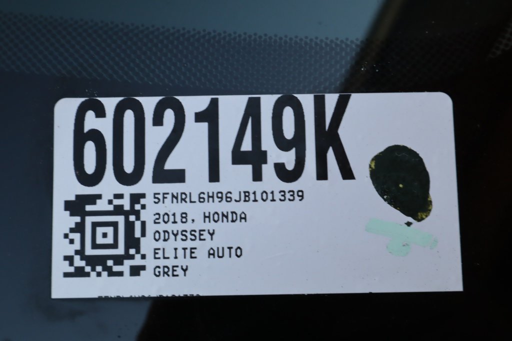 Used 2018 Honda Odyssey Elite image 35