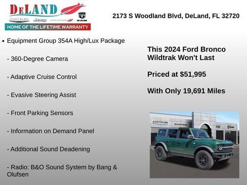 Used 2024 Ford Bronco Wildtrak image 7