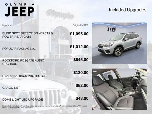 Used 2021 Subaru Forester Premium w/ Popular Package #1 image 4