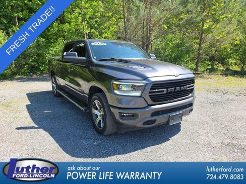 Used 2020 RAM 1500 Sport w/ Alpine Leather & Sound Group AWD/4WD image 1