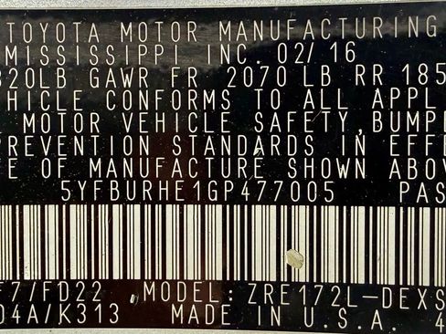 Used 2016 Toyota Corolla S image 26