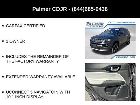 Used 2022 Jeep Compass Limited image 24