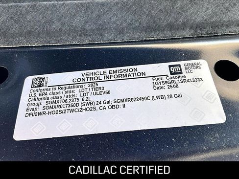 Used 2025 Cadillac Escalade Sport Platinum w/ LPO, ONYX Package AWD/4WD image 29