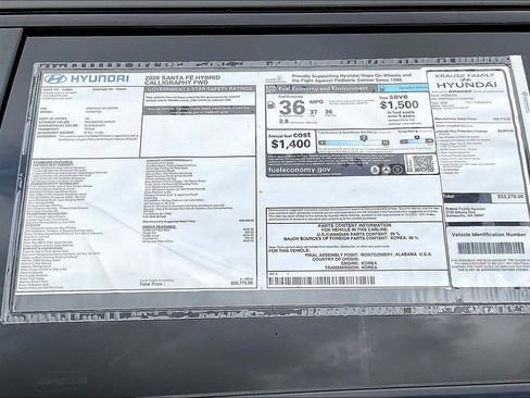 New 2026 Hyundai Santa Fe Calligraphy image 14