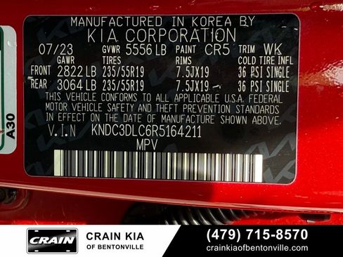 Certified 2024 Kia EV6 Wind AWD/4WD image 35