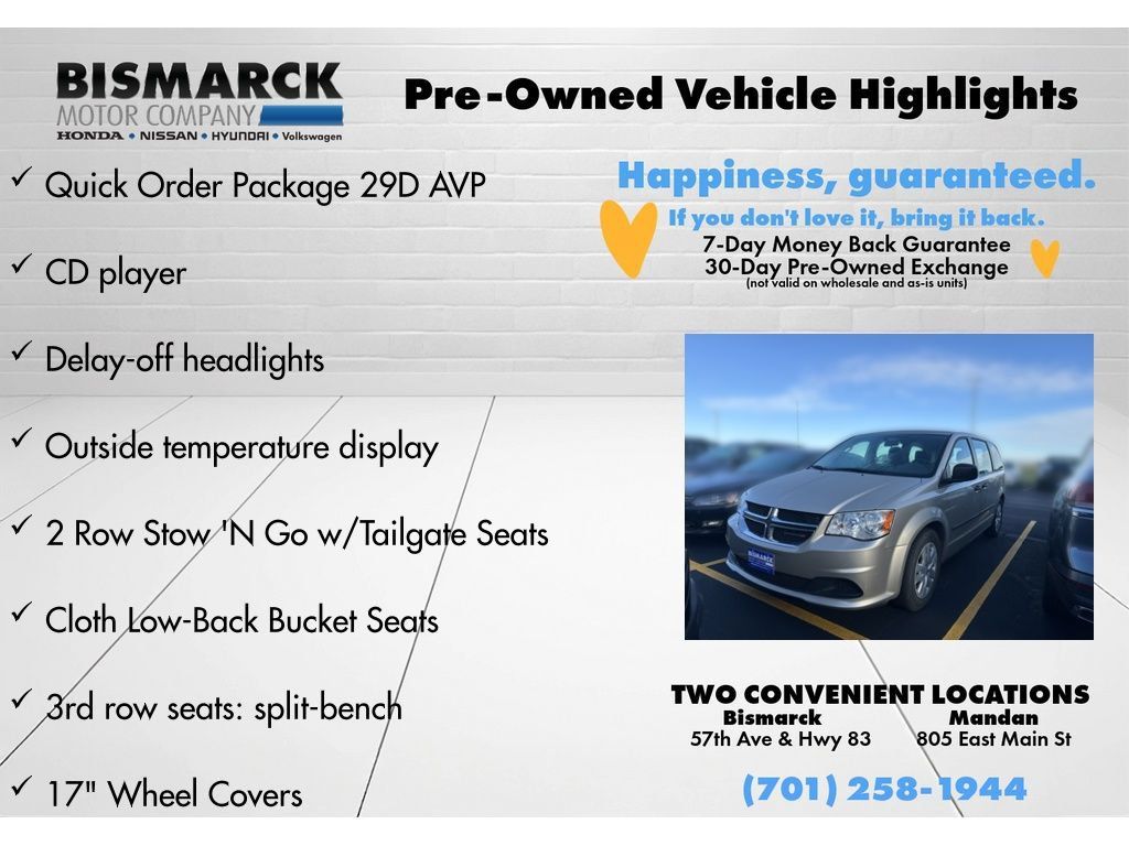 Used 2014 Dodge Grand Caravan American Value Package FWD image 8