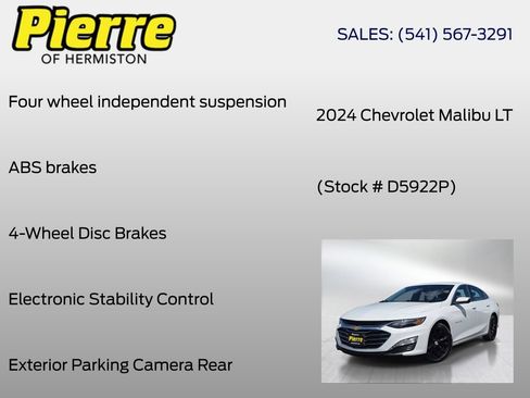 Used 2024 Chevrolet Malibu LT FWD image 12
