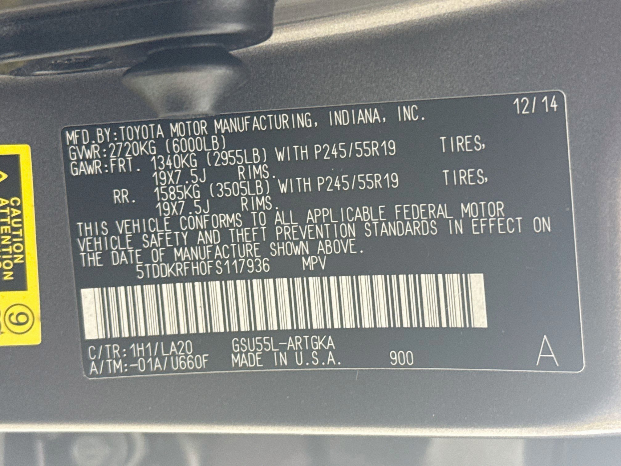 Used 2015 Toyota Highlander Limited w/ Driver Technology Package AWD/4WD image 37