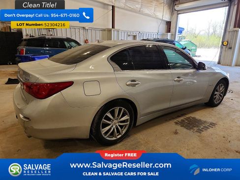 Used 2014 INFINITI Q50 Premium w/ Navigation Package AWD/4WD image 4
