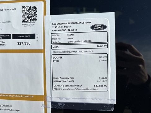 Certified 2023 Ford Escape ST-Line Select image 3