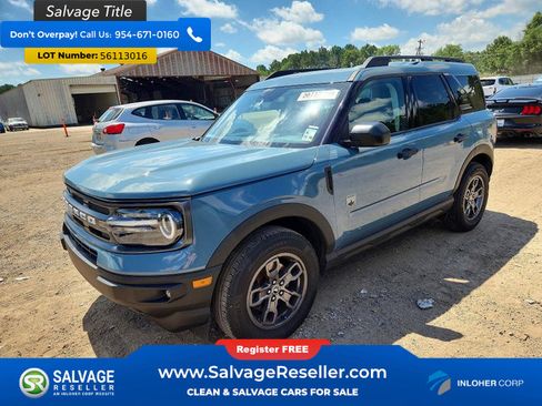 Used 2022 Ford Bronco Sport Big Bend w/ Convenience Package AWD/4WD image 1