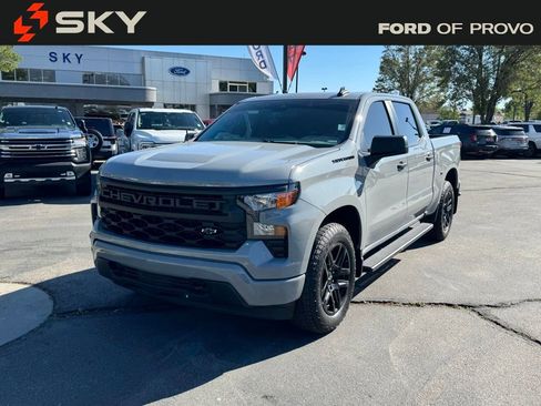 Used 2024 Chevrolet Silverado 1500 Custom w/ LPO, Dark Essentials Package AWD/4WD image 2