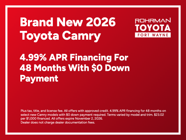 New 2027 Toyota Camry LE FWD image 1