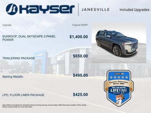 Used 2023 GMC Acadia Denali w/ Trailering Package image 2