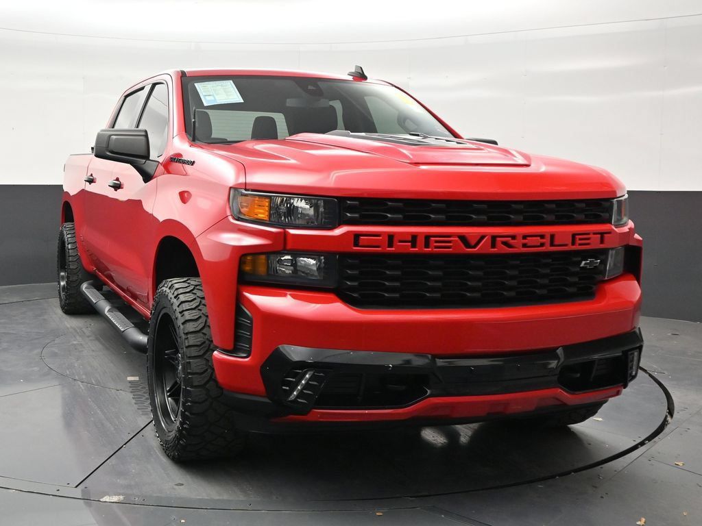 Used 2021 Chevrolet Silverado 1500 Custom w/ LPO, Blackout Package RWD image 7