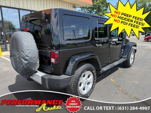 Used 2015 Jeep Wrangler Unlimited Sahara w/ Max Tow Package AWD/4WD image 6