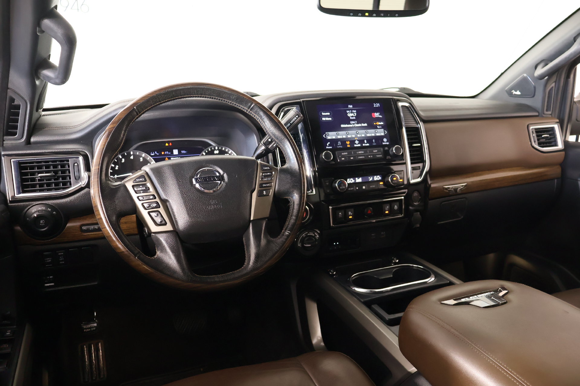 Used 2020 Nissan Titan Platinum Reserve w/ Protection Package 2 AWD/4WD image 2