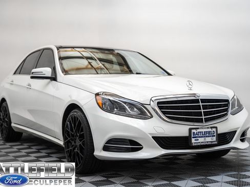 Used 2016 Mercedes-Benz E 350 4MATIC Sedan image 1