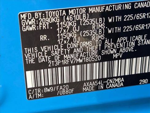 Used 2021 Toyota RAV4 XLE image 24