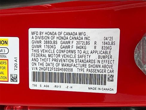 Used 2025 Honda Civic Sport image 29