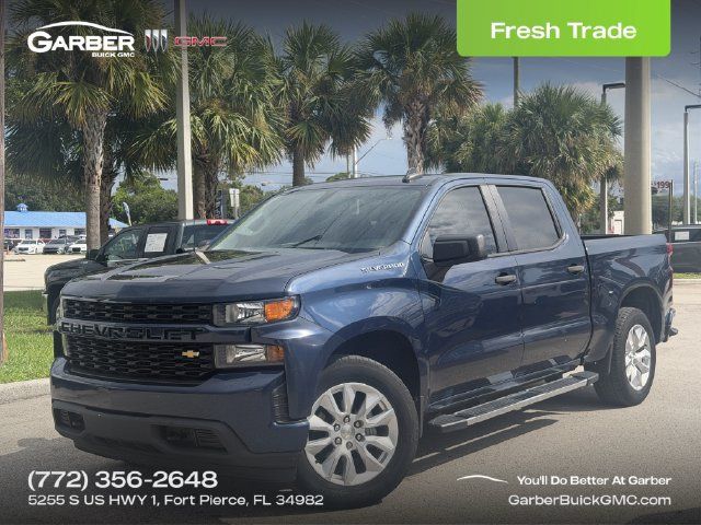 Used 2021 Chevrolet Silverado 1500 Custom RWD image 1
