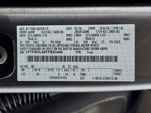 New 2026 Ford F150 XLT w/ Equipment Group 302A MID AWD/4WD image 31