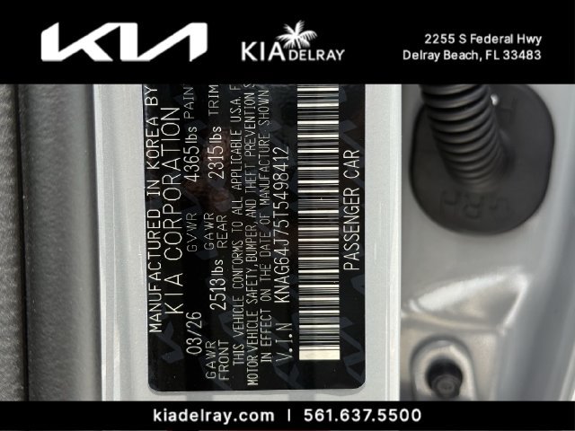 New 2026 Kia K5 GT-Line w/ GT-Line Red Interior Package FWD image 32