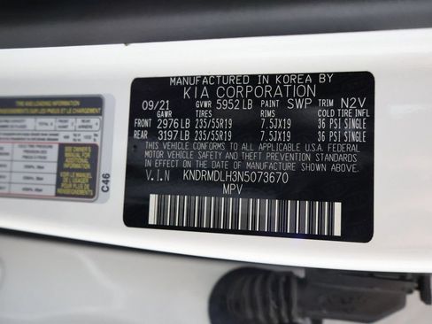 Used 2022 Kia Sorento SX Prestige w/ Panoramic Sunroof Package AWD/4WD image 55
