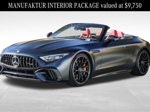 Used 2024 Mercedes-Benz SL 63 AMG S e Performance 4MATIC w/ Manufactur Interior Package image 3