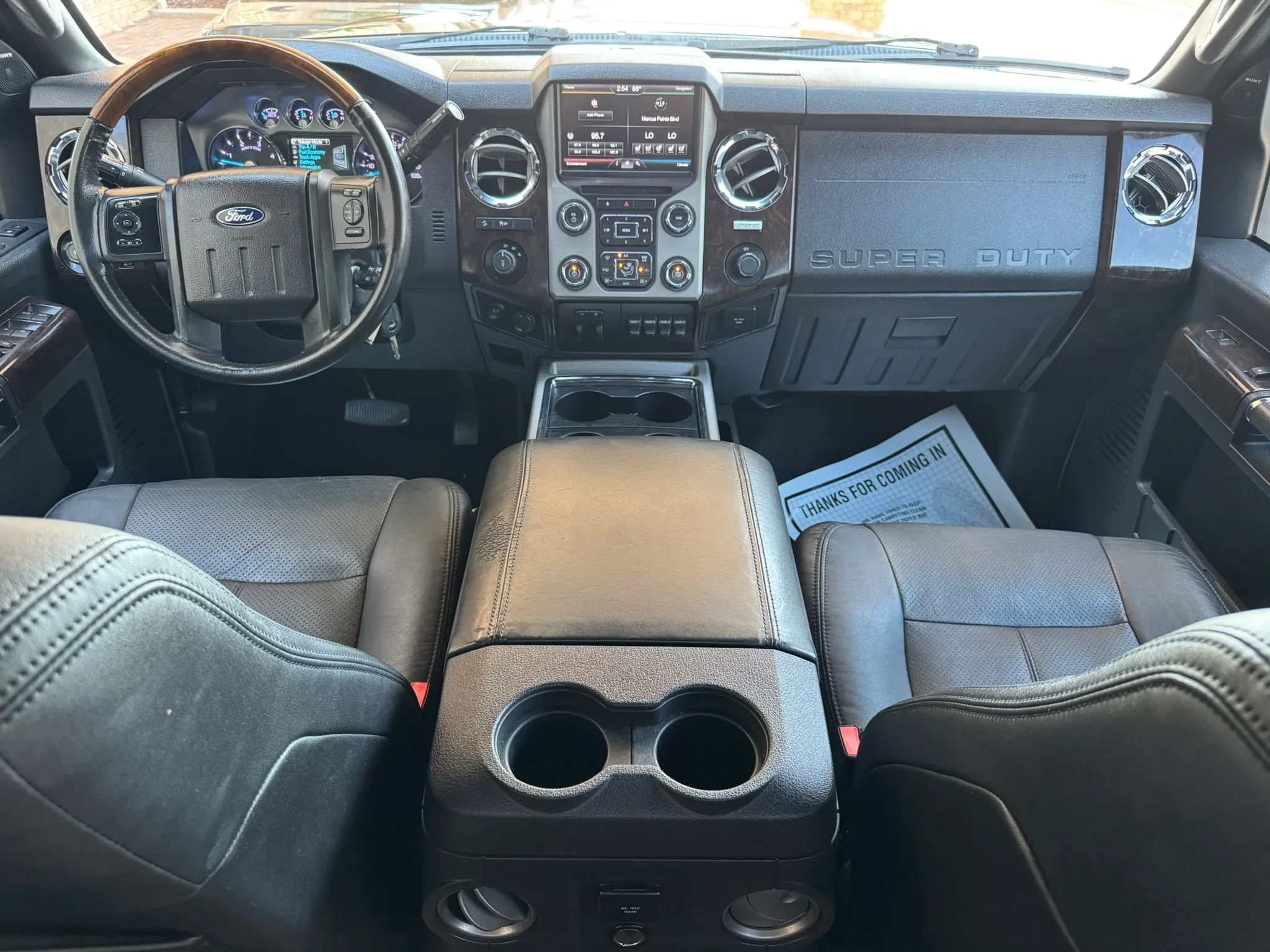 Used 2015 Ford F250 Platinum w/ FX4 Off-Road Package AWD/4WD image 18