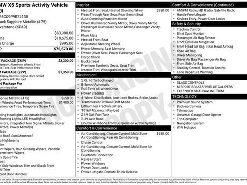 Used 2023 BMW X5 xDrive40i w/ M Sport Package AWD/4WD image 11