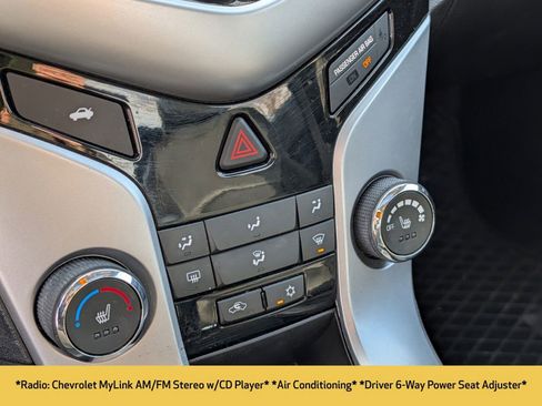 Used 2016 Chevrolet Cruze LT w/ Sun, Sound and Sport Package image 9