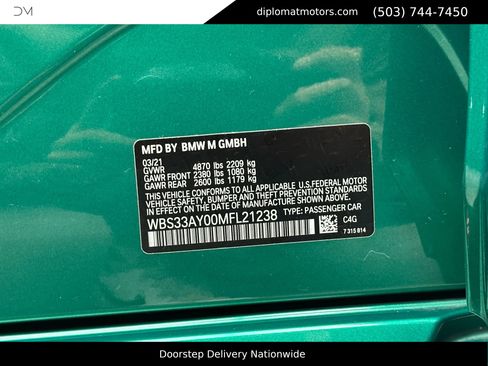 Used 2021 BMW M3 Competition image 49