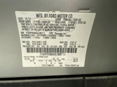 Used 2013 Ford Taurus SE image 51