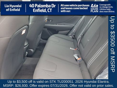 New 2026 Hyundai Elantra SEL Sport Premium FWD image 27