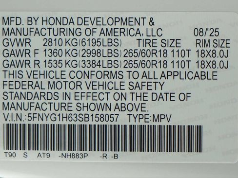 Used 2025 Honda Pilot TrailSport image 30