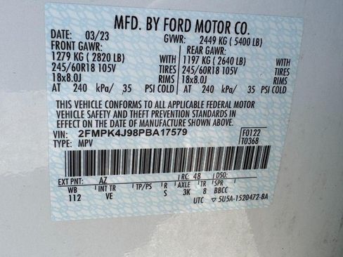 Used 2023 Ford Edge SEL w/ Convenience Package AWD/4WD image 24
