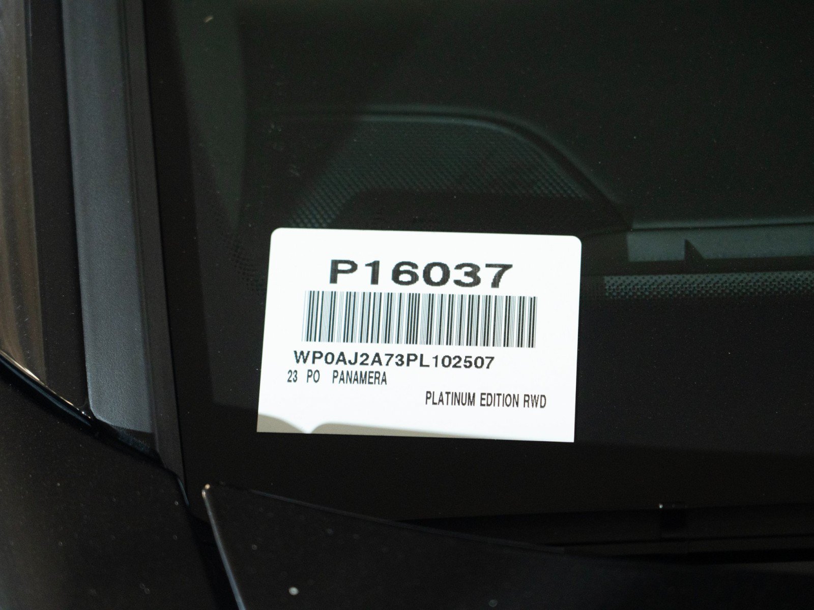 Certified 2023 Porsche Panamera Platinum Edition RWD image 27