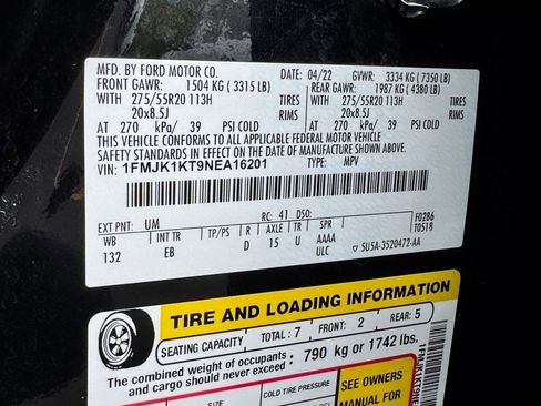 Used 2022 Ford Expedition Max Limited RWD image 40