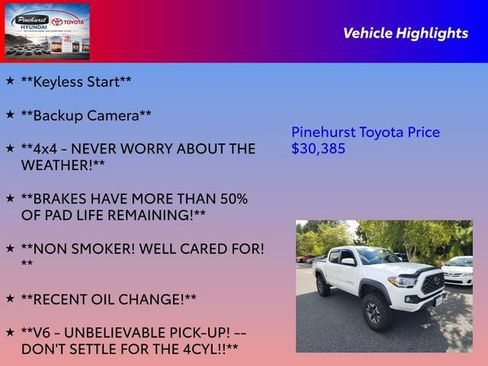 Used 2021 Toyota Tacoma TRD Off-Road AWD/4WD image 30