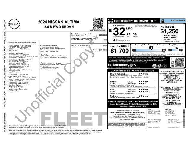 Used 2024 Nissan Altima 2.5 S FWD image 4