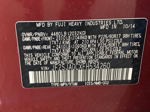 Used 2015 Subaru Forester 2.5i Premium image 23