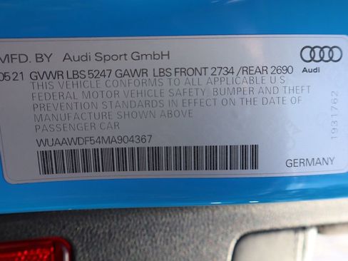 Used 2021 Audi RS 5 TFSI quattro Tiptronic w/ Black Optic Carbon Package image 47