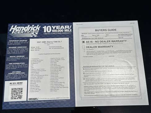 Used 2021 GMC Sierra 1500 SLT w/ SLT Premium Plus Package image 36