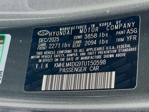 New 2026 Hyundai Elantra Sport FWD image 20
