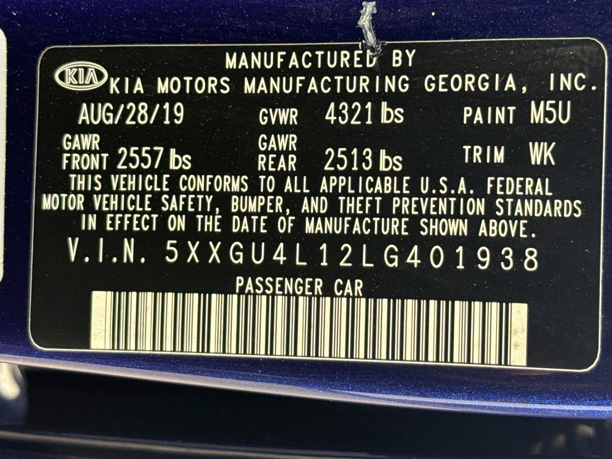 Used 2020 Kia Optima EX FWD image 37