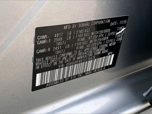 New 2026 Subaru Crosstrek 2.5i Sport image 8