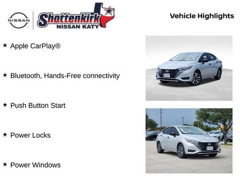 New 2025 Nissan Versa S w/ S Plus Package image 12