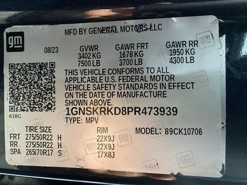 Used 2023 Chevrolet Tahoe RST w/ Luxury Package image 26